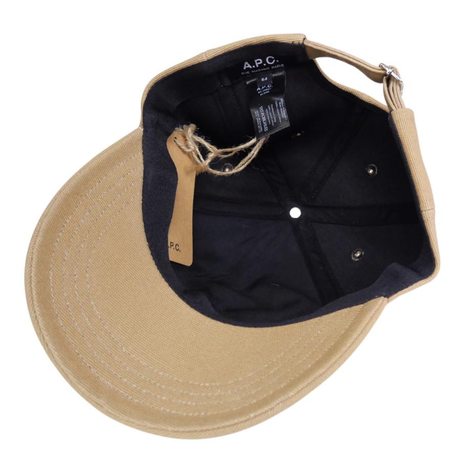 A.P.C. アーペーセー メンズ レディースキャップ COGYX-M24069 ベージュ 2026春夏新作の画像