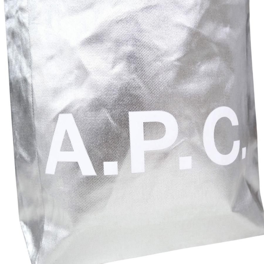 A.P.C. アーペーセー レディース トートバッグ COHTM-M67048 シルバー 2026春夏新作の画像
