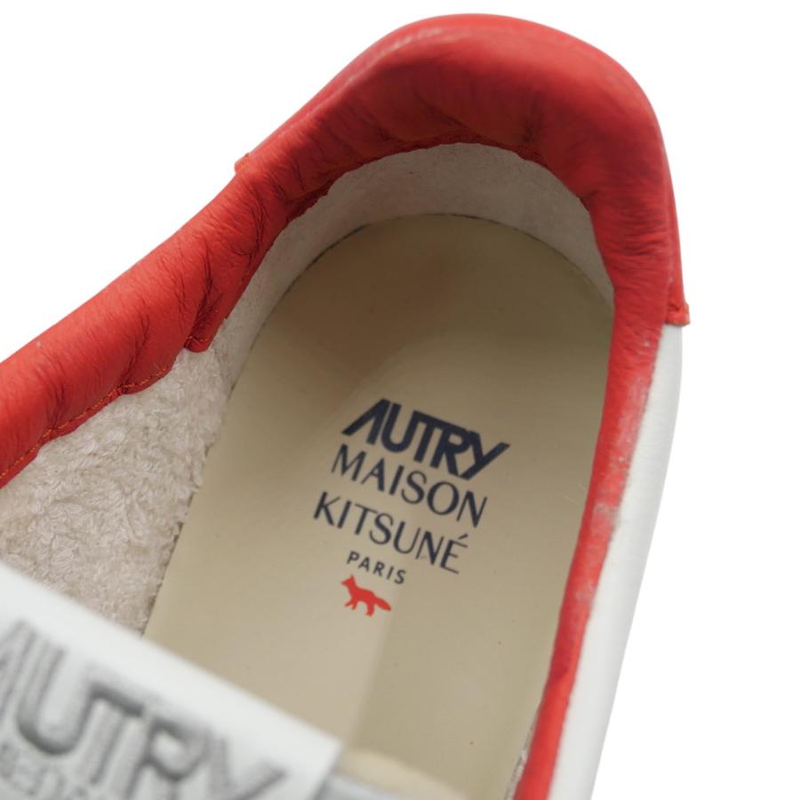AUTRY（オートリー） × MAISON KITSUNE メンズローカットスニーカー
