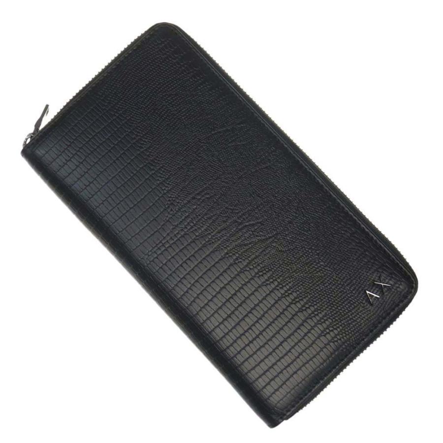 Armani Exchange アルマーニエクスチェンジ メンズラウンドファスナー長財布 小銭入れ付き 9a113 ブラック Ax19fw169 Tre Style 通販 Yahoo ショッピング