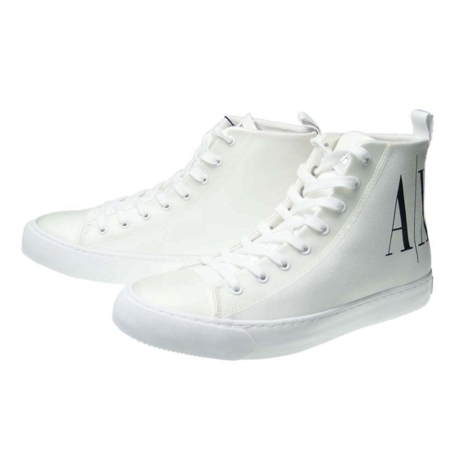 Armani Exchange アルマーニエクスチェンジ メンズハイカットスニーカー Xuz021 Xv212 ホワイト Axfw232 Tre Style 通販 Yahoo ショッピング