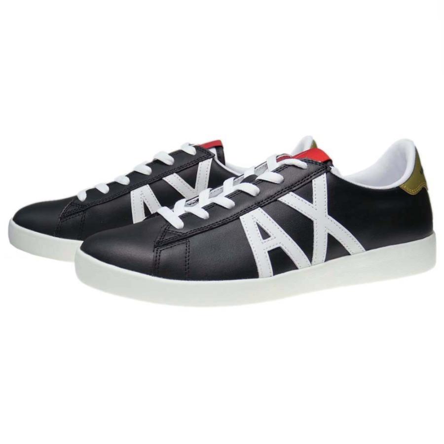 Armani Exchange アルマーニエクスチェンジ メンズローカットスニーカー Xux016 Xcc71 ブラック Axfw236 Tre Style 通販 Yahoo ショッピング