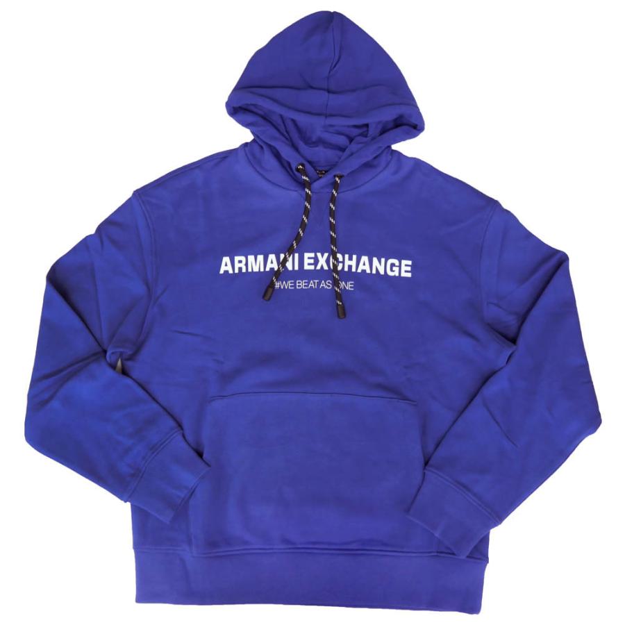 Armani Exchange ダークブルー パーカー S ARMANI EXCHANGE アルマーニ エクスチェンジ A/X メンズプルオーバー