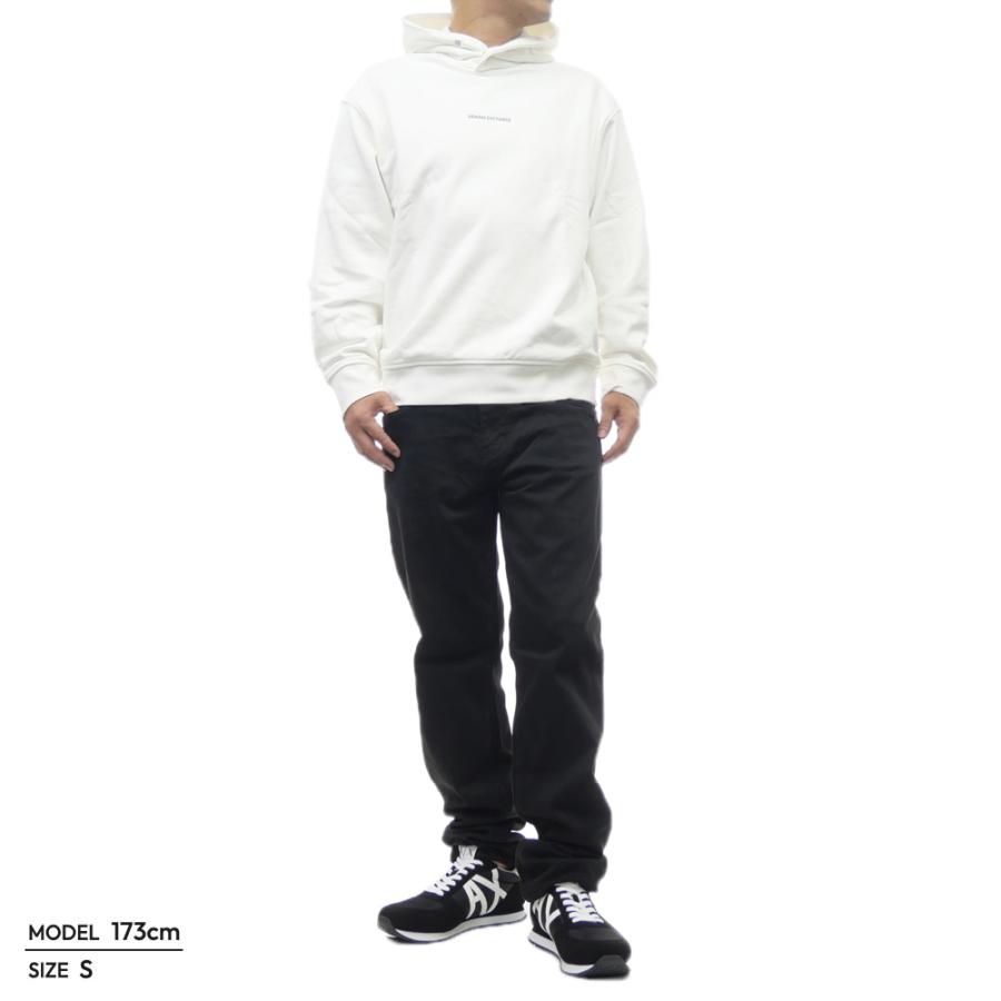 Armani Exchange ホワイトパーカー アルマーニ　M ARMANI EXCHANGE アルマーニ エクスチェンジ A/X メンズプルオーバー