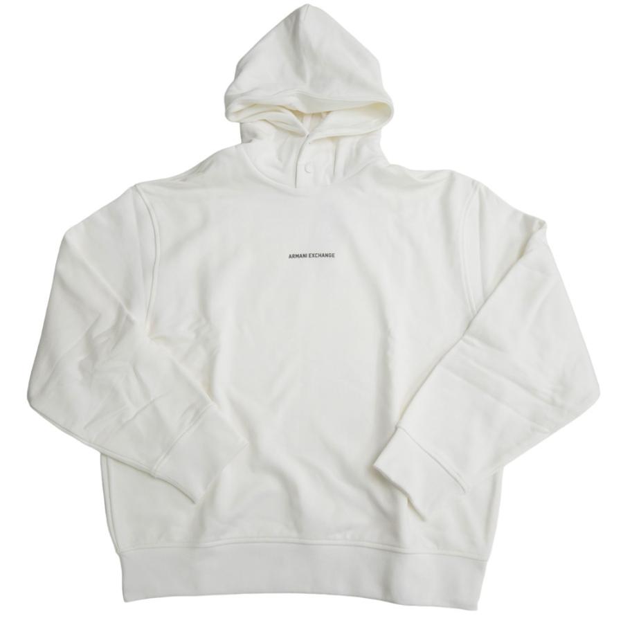 Armani Exchange ホワイトパーカー アルマーニ　M ARMANI EXCHANGE A/X アルマーニ エクスチェンジ パーカー XM000369