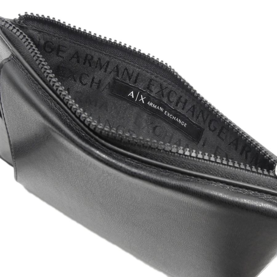 旧作お買い得セール！ ARMANI EXCHANGE A/X アルマーニエクスチェンジ ミニポーチ メンズ フォンポーチ 958508 3F896 ブラック ARMANI EXCHANGE アルマーニ エクスチェンジ A/X メンズミニポーチ