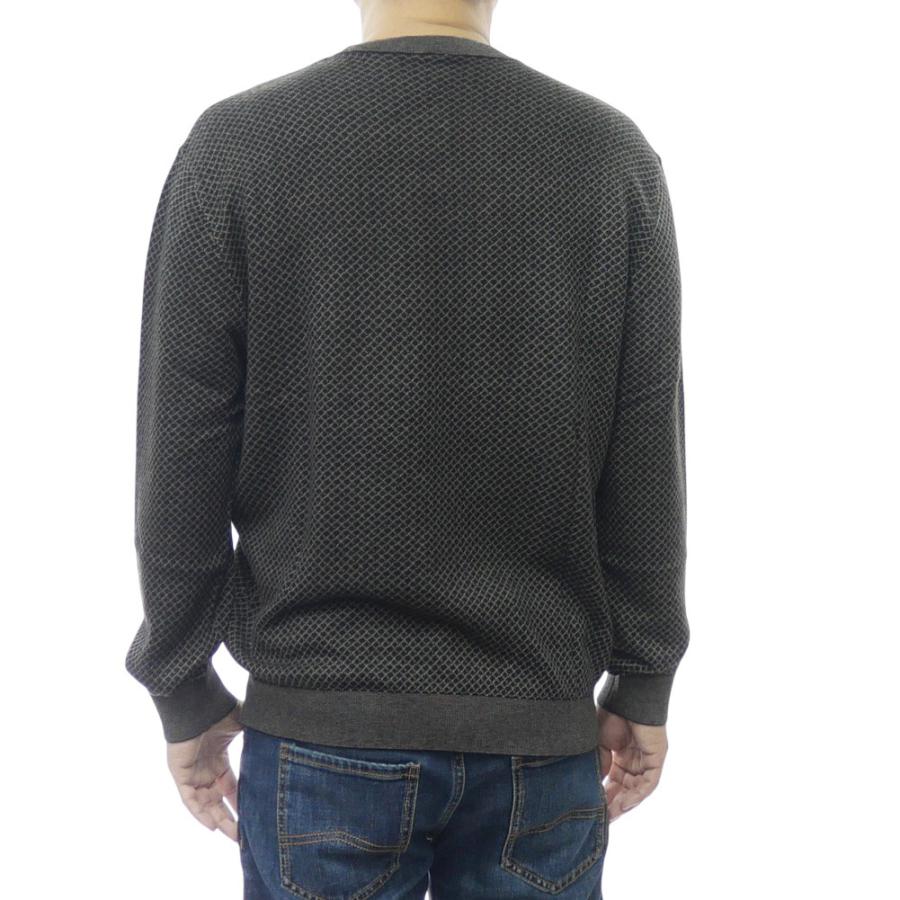 2025 秋冬新作！ ARMANI EXCHANGE A/X アルマーニエクスチェンジ メンズ クルーネックニット セーター XM001913 AF18841 ブラック ARMANI EXCHANGE アルマーニ エクスチェンジ A/X メンズクルーネック