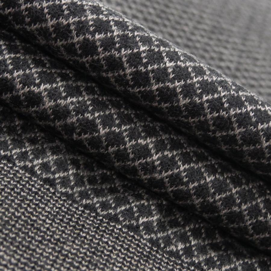 【希少】【armani】ラムレザー　ブラック　アルマーニ　ドライバーズニット ARMANI EXCHANGE (アルマーニ エクスチェンジ) ラウンドロゴ クルー