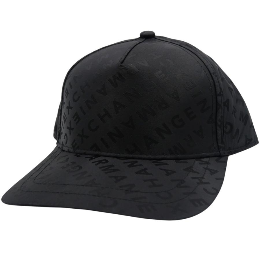 2025 秋冬新作！ ARMANI EXCHANGE A/X アルマーニエクスチェンジ メンズ キャップ XM001519 AF16592 ブラック ARMANI EXCHANGE アルマーニ エクスチェンジ A/X メンズキャップ