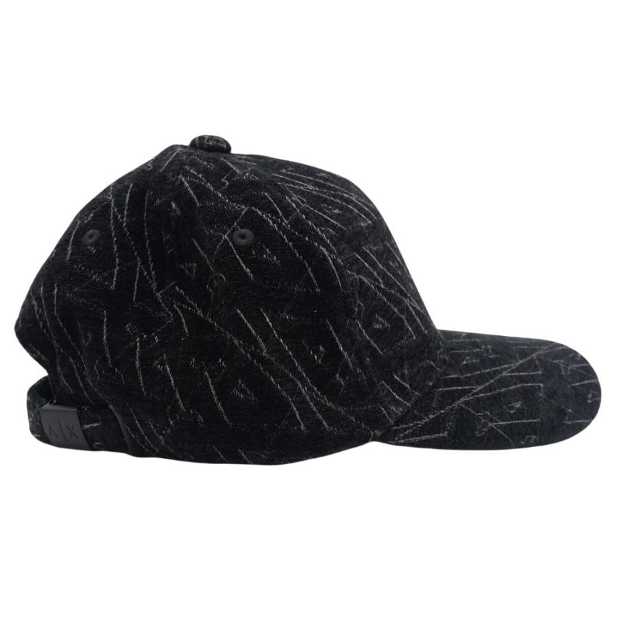 2025 秋冬新作！ ARMANI EXCHANGE A/X アルマーニエクスチェンジ メンズ キャップ XM001703 AF17408 ブラック ARMANI EXCHANGE アルマーニ エクスチェンジ A/X メンズキャップ
