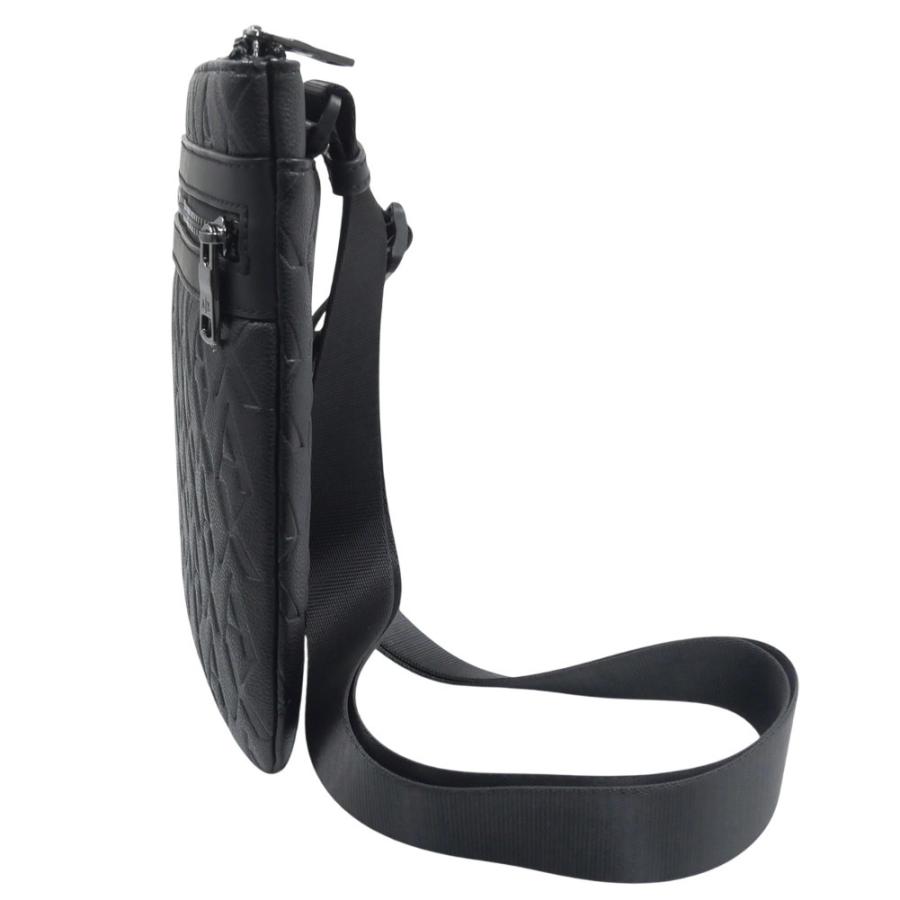 ARMANI EXCHANGE A/X アルマーニエクスチェンジ バッグ メンズ ショルダーバッグ XM000579 AF12133 ブラック 定番人気商品 ARMANI EXCHANGE アルマーニ エクスチェンジ A/X メンズショルダー