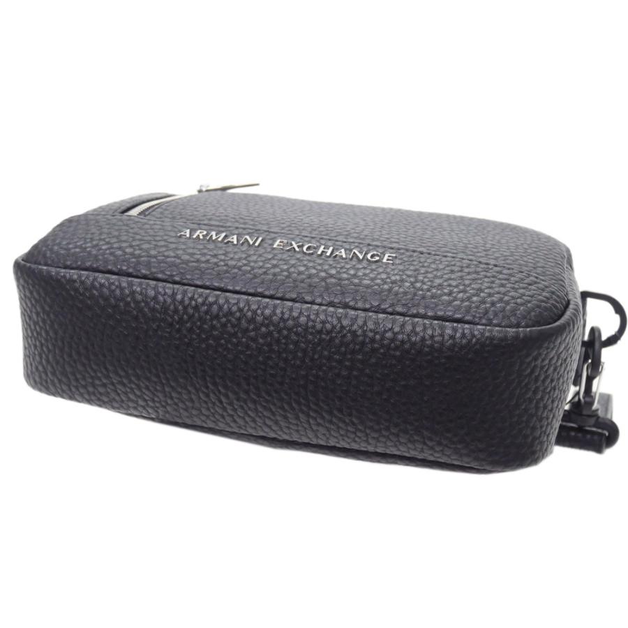 ARMANI EXCHANGE アルマーニ エクスチェンジ A/X メンズポーチバッグ/セカンドバッグ 958542 CC828 ブラック 定番人気商品_4