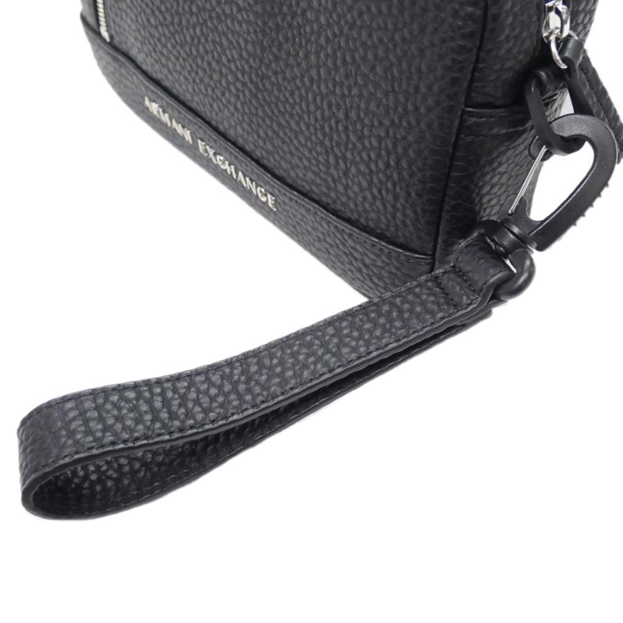 ARMANI EXCHANGE アルマーニ エクスチェンジ A/X メンズポーチバッグ/セカンドバッグ 958542 CC828 ブラック 定番人気商品_8