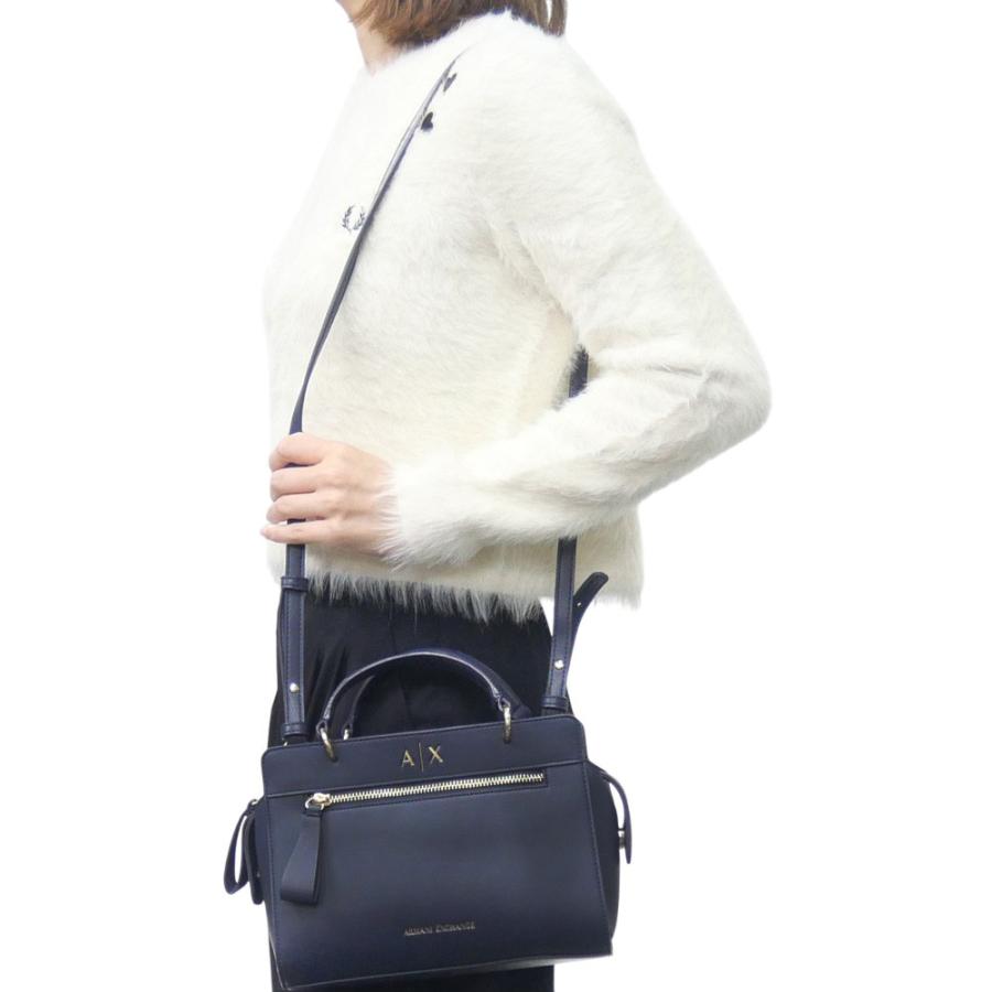 ARMANI EXCHANGE アルマーニ エクスチェンジ A/X レディースミニハンドバッグ XW001554 AF17117 ネイビー