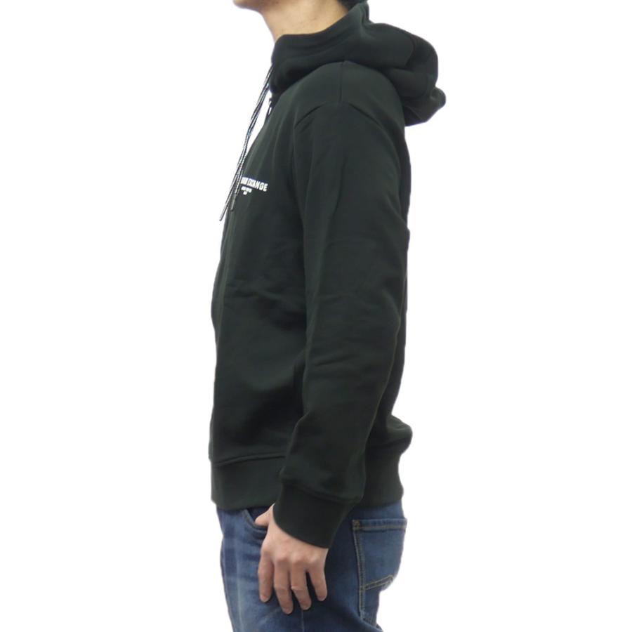 ARMANI EXCHANGE アルマーニ エクスチェンジ A/X メンズジップアップパーカー XM000223 AF12656 ブラック