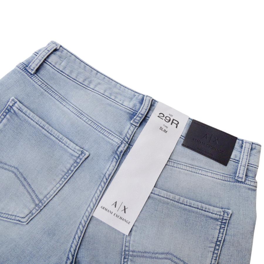 セールSS ARMANI EXCHANGE A/X アルマーニエクスチェンジ ジーンズ メンズ XM000049 AF14368 ライトブルー ARMANI EXCHANGE アルマーニ エクスチェンジ A/X メンズジーンズ