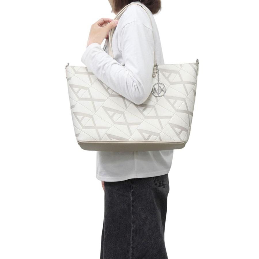 A|X アルマーニ エクスチェンジ トートバッグ ホワイト ARMANI EXCHANGE トートバッグ 「A|X アルマーニ エクスチェンジ