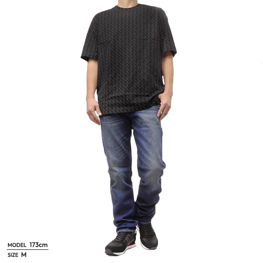 ARMANI EXCHANGE アルマーニ エクスチェンジ A/X メンズクルーネックTシャツ XM001228 AF10356 ブラック 定番人気商品の画像