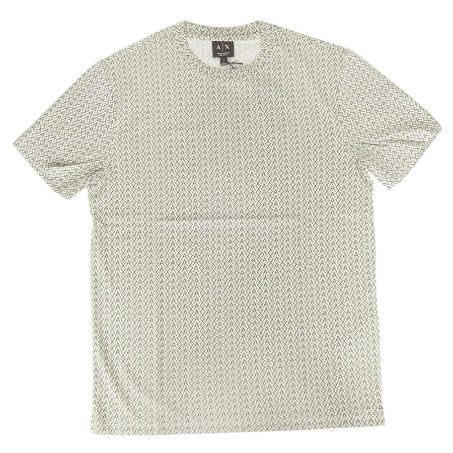 アルマーニエクスチェンジ　スパコール　Tシャツ　ベージュ　カーキ　ゴールド ARMANI EXCHANGE tシャツ 「A|X アルマーニ エクスチェンジ」AXロゴ