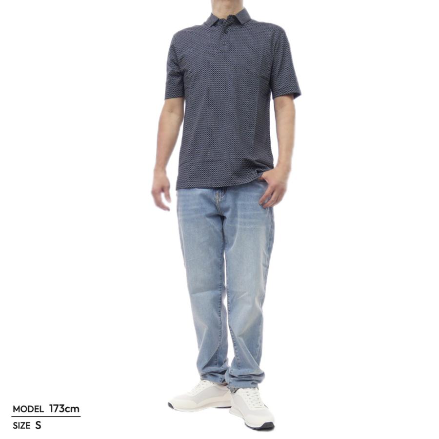ARMANI EXCHANGE アルマーニ エクスチェンジ A/X メンズポロシャツ XM000735 AF10356 ネイビー 2026春夏新作の画像