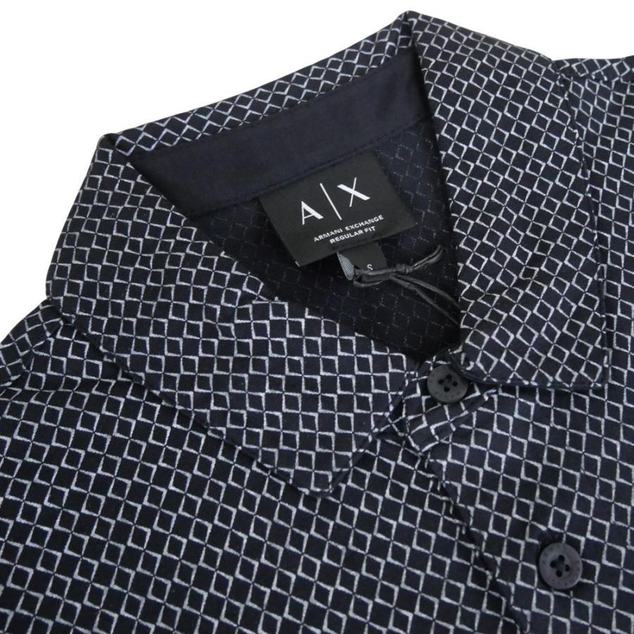 ARMANI EXCHANGE アルマーニ エクスチェンジ A/X メンズポロシャツ XM000735 AF10356 ネイビー 2026春夏新作の画像