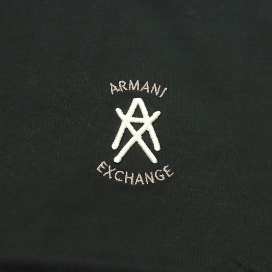 ARMANI EXCHANGE アルマーニ エクスチェンジ A/X メンズポロシャツ XM002209 AF10364 ブラック 2026春夏新作の画像