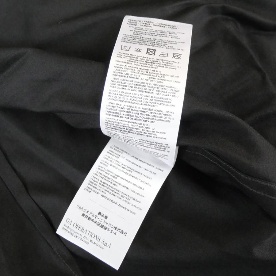 ARMANI EXCHANGE アルマーニ エクスチェンジ A/X メンズドレスシャツ 8NZCBD ZN10Z9 ブラック 定番人気商品の画像