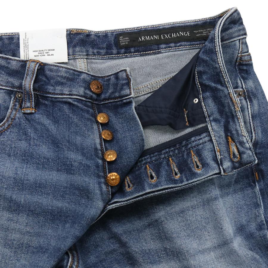 ARMANI EXCHANGE アルマーニ エクスチェンジ A/X メンズジーンズ XM000074 AF25868 ミディアムブルー 2026春夏新作の画像