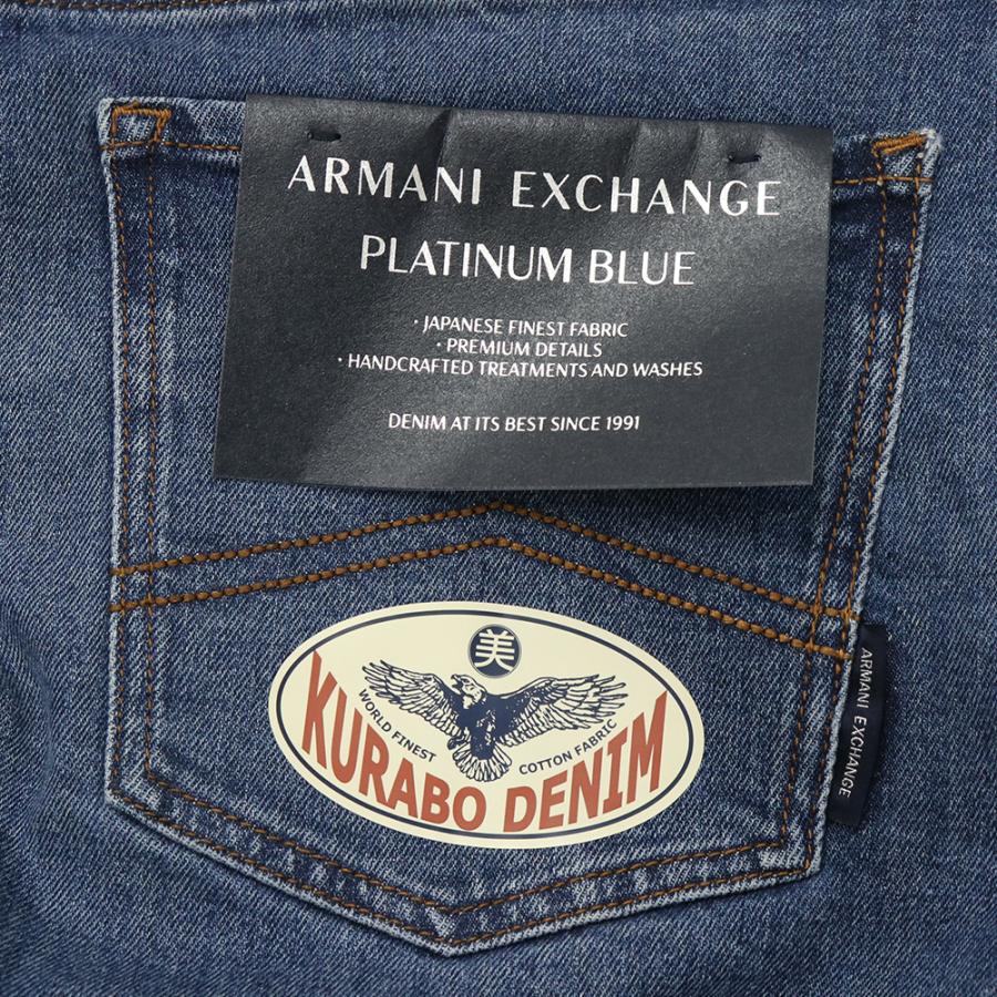 ARMANI EXCHANGE アルマーニ エクスチェンジ A/X メンズジーンズ XM000074 AF25868 ミディアムブルー 2026春夏新作の画像