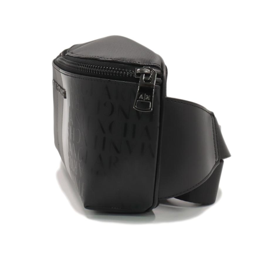 翔太　美品　アルマーニ　ブラック ボディバッグ ARMANI EXCHANGE アルマーニ エクスチェンジ A/X メンズボディバッグ