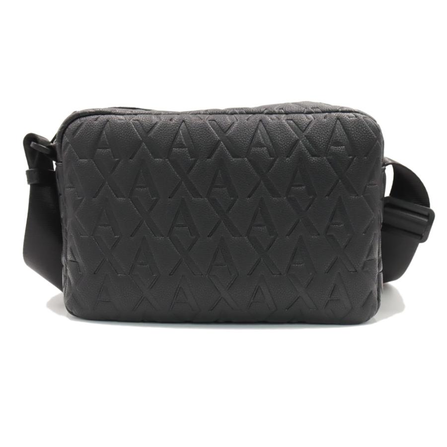 ARMANI EXCHANGE アルマーニ エクスチェンジ A/X メンズミニショルダーバッグ XM000240 AF12133 ブラック 定番人気商品の画像