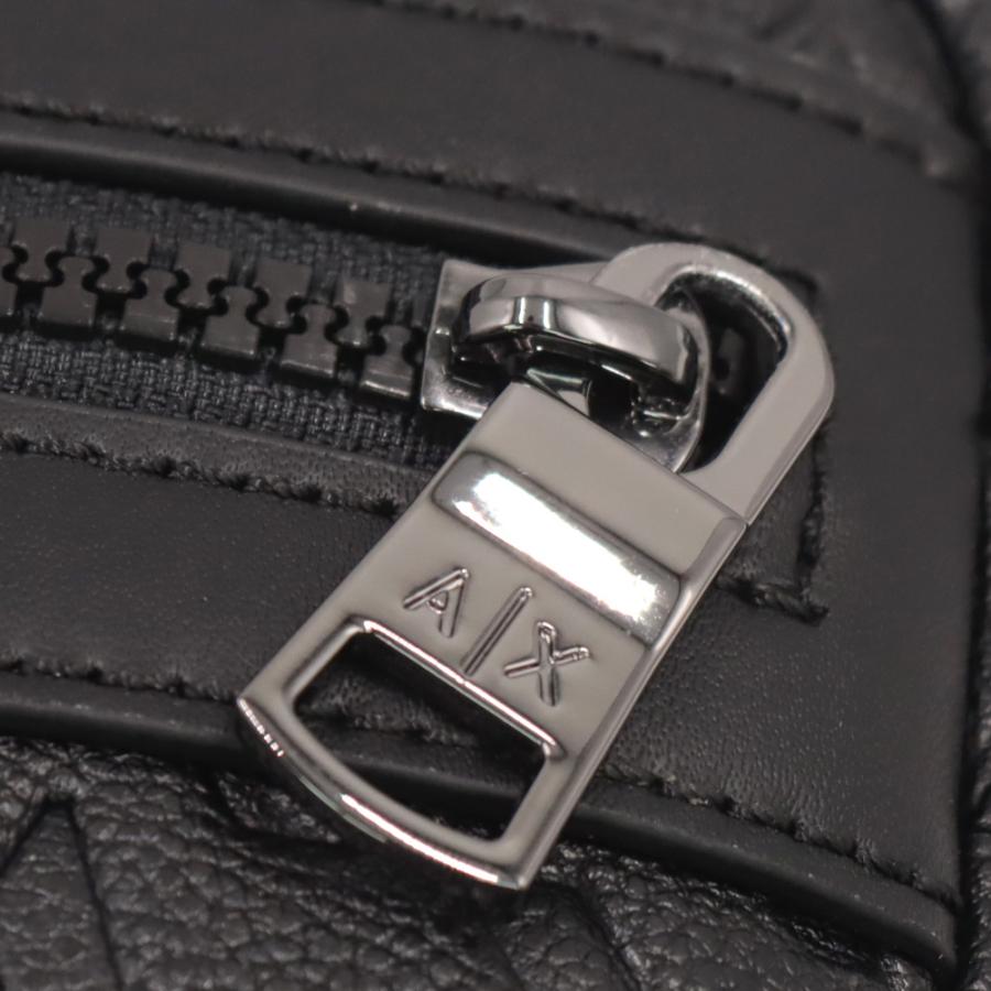 ARMANI EXCHANGE アルマーニ エクスチェンジ A/X メンズミニショルダーバッグ XM000240 AF12133 ブラック 定番人気商品の画像