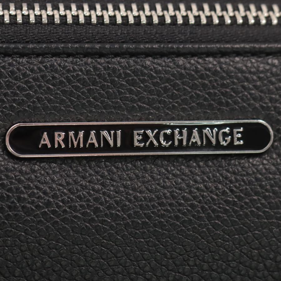 ARMANI EXCHANGE アルマーニ エクスチェンジ A/X メンズ ボディバッグ XM000848 AF12134 ブラック 2026春夏新作の画像