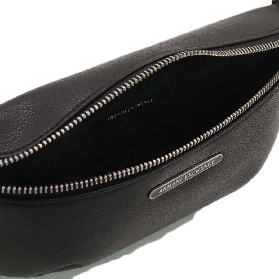 ARMANI EXCHANGE アルマーニ エクスチェンジ A/X メンズ ボディバッグ XM000848 AF12134 ブラック 2026春夏新作の画像