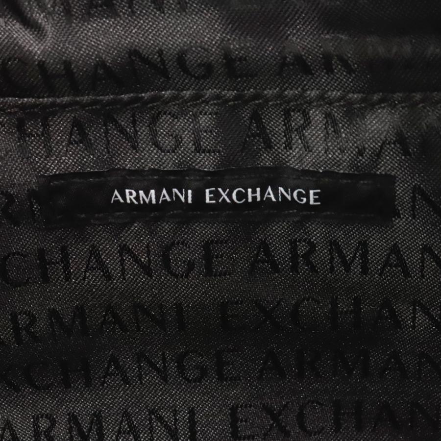 ARMANI EXCHANGE アルマーニ エクスチェンジ A/X メンズ ボディバッグ XM000848 AF12134 ブラック 2026春夏新作の画像