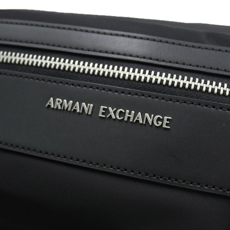 ARMANI EXCHANGE アルマーニ エクスチェンジ A/X メンズショルダーバッグ XM002535 AF22538 ブラック 2026春夏新作の画像