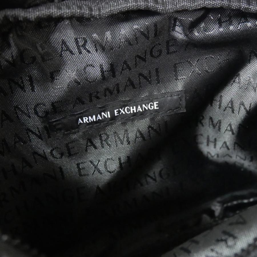 ARMANI EXCHANGE アルマーニ エクスチェンジ A/X メンズショルダーバッグ XM002535 AF22538 ブラック 2026春夏新作の画像