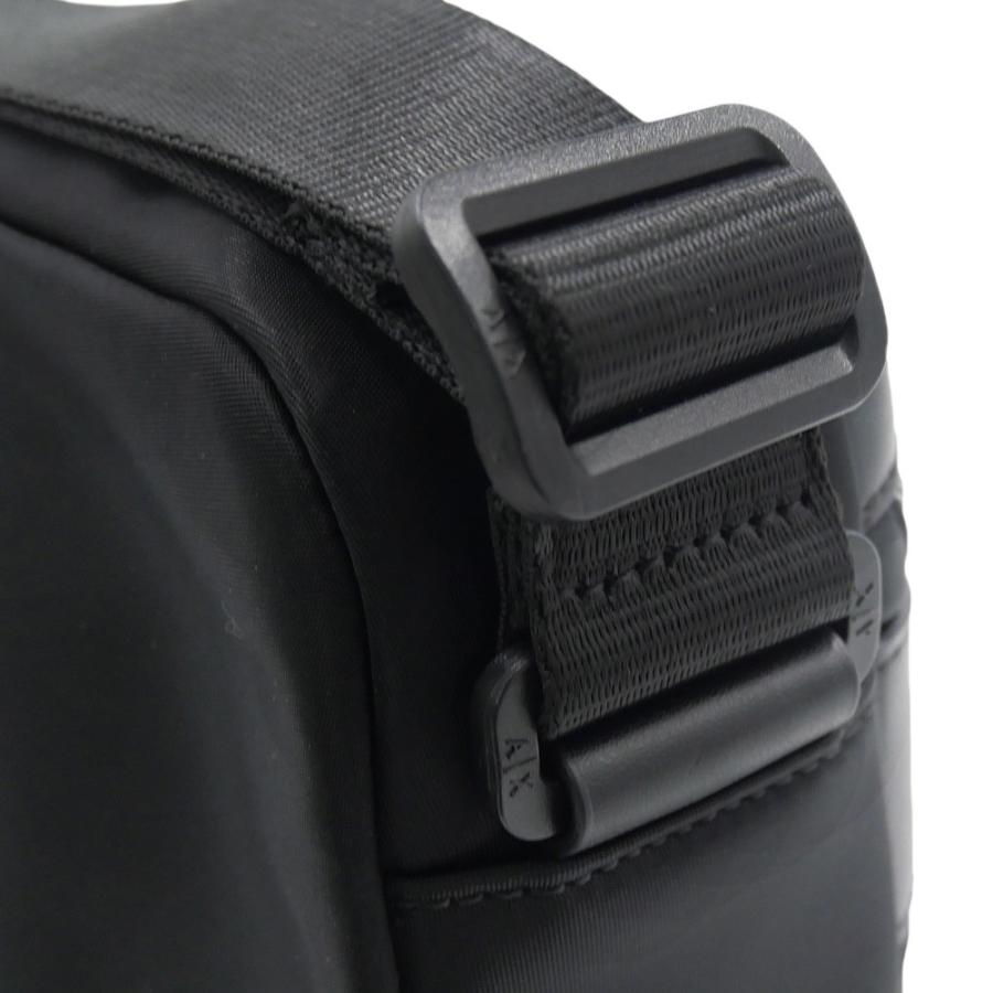 ARMANI EXCHANGE アルマーニ エクスチェンジ A/X メンズショルダーバッグ XM002535 AF22538 ブラック 2026春夏新作の画像