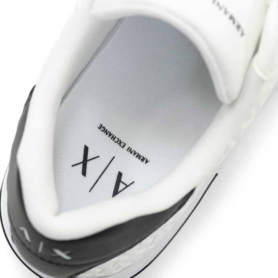 ARMANI EXCHANGE アルマーニ エクスチェンジ A/X メンズローカットスニーカー XM000140 AF11916 ホワイト 定番人気商品の画像