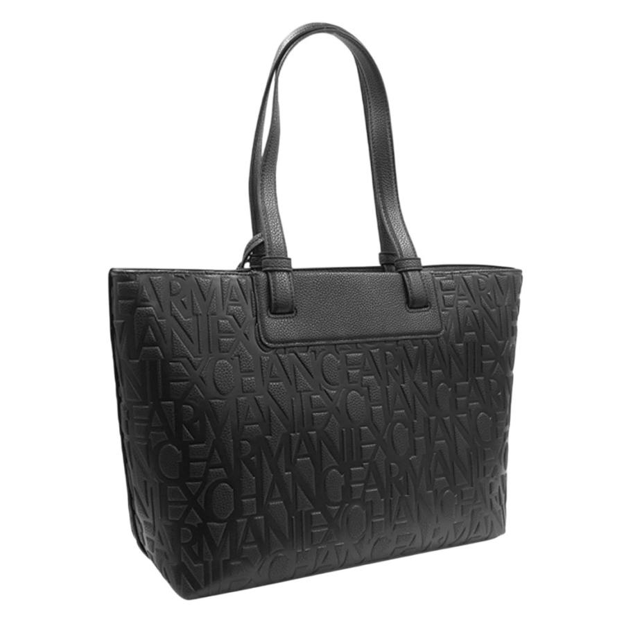 ARMANI EXCHANGE アルマーニ エクスチェンジ A/X レディーストートバッグ XW001481 AF15774 ブラック 定番人気商品の画像
