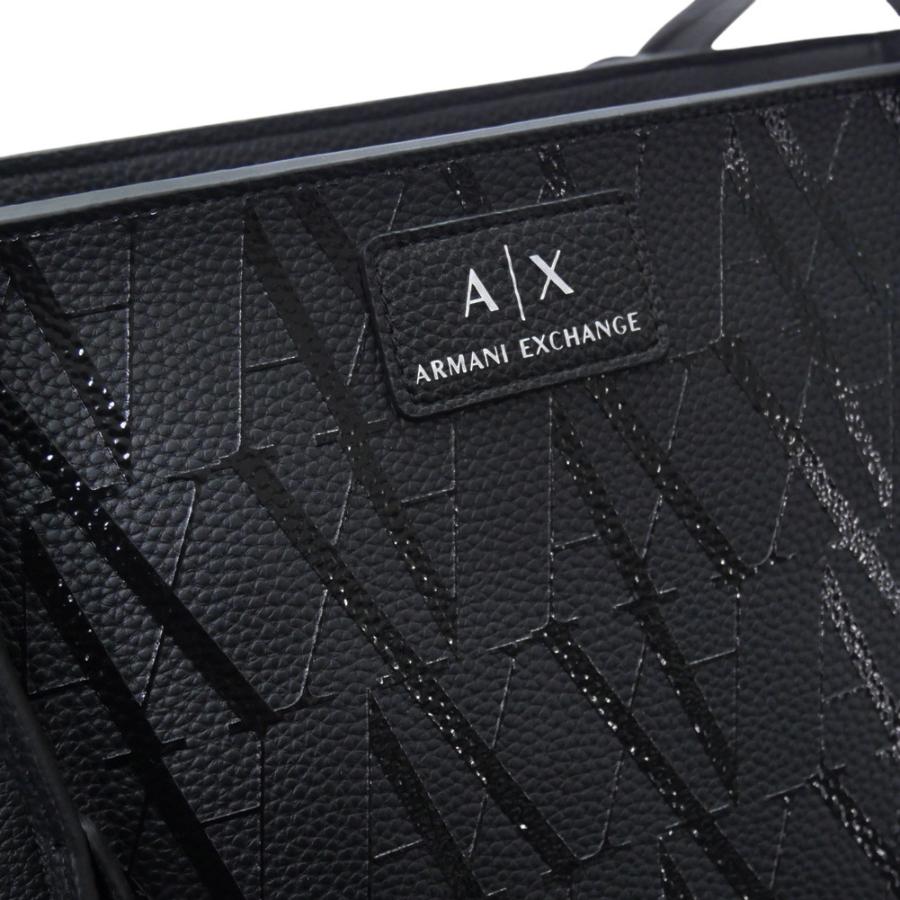 ARMANI EXCHANGE アルマーニ エクスチェンジ A/X レディーストートバッグ XW001199 AF15325 ブラック 2026春夏新作の画像