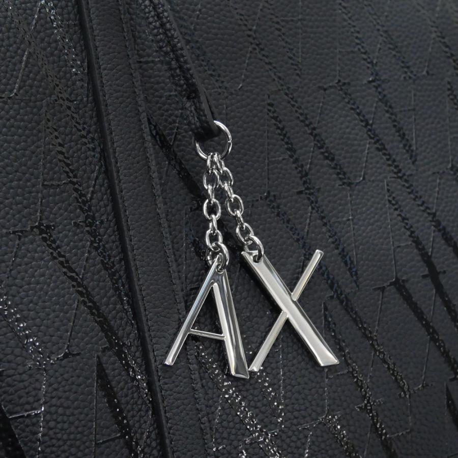 ARMANI EXCHANGE アルマーニ エクスチェンジ A/X レディーストートバッグ XW001199 AF15325 ブラック 2026春夏新作の画像