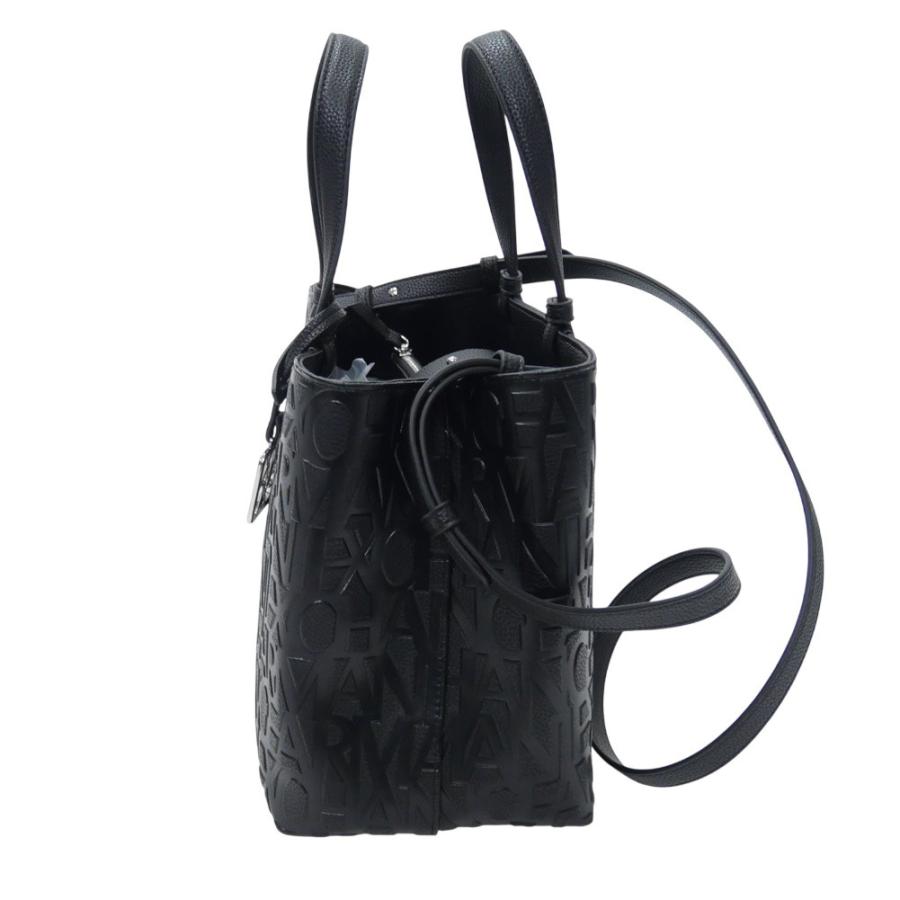 ARMANI EXCHANGE アルマーニ エクスチェンジ A/X レディースハンドバッグ XW001222 AF15774 ブラック 2026春夏新作の画像