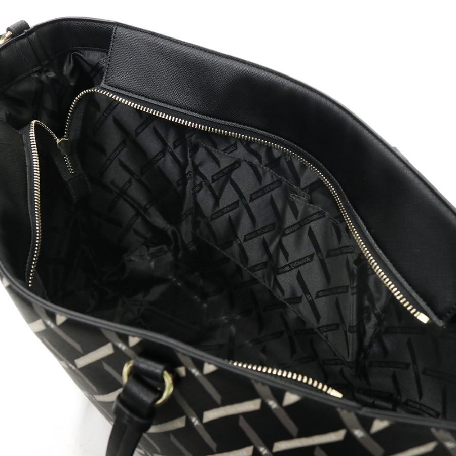 ARMANI EXCHANGE アルマーニ エクスチェンジ A/X レディーストートバッグ XW000926 AF17155 ブラック 2026春夏新作の画像
