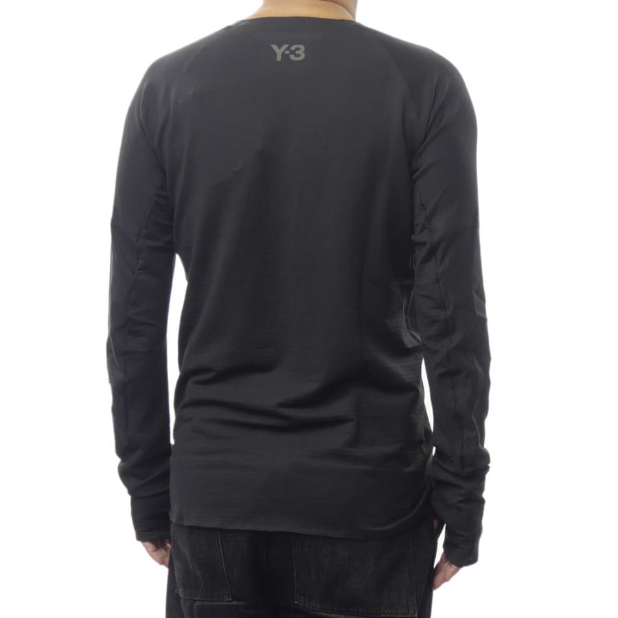Y-3 ワイスリー メンズクルーネックロングTシャツ JX4806 / M RUN LS