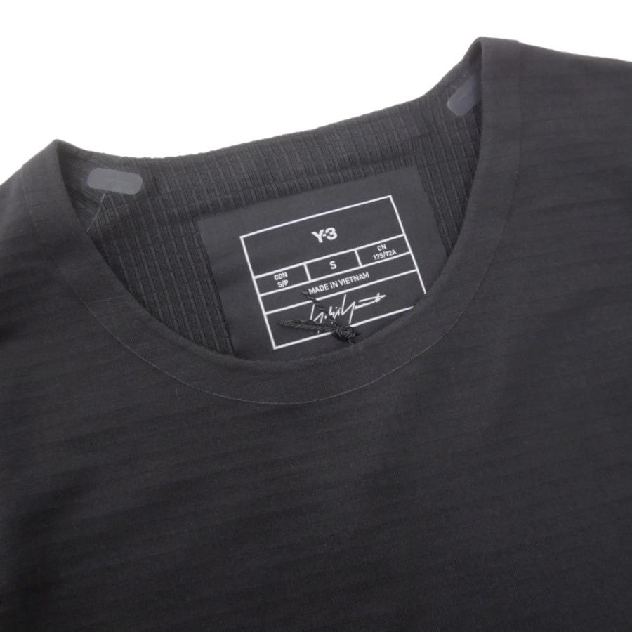 2025 秋冬新作！ Y-3 ワイスリー Tシャツ メンズ 長袖 クルーネック ロンT JX4806 / M RUN LS ブラック Y-3 ワイスリー メンズクルーネックロングTシャツ JX4806 / M RUN LS