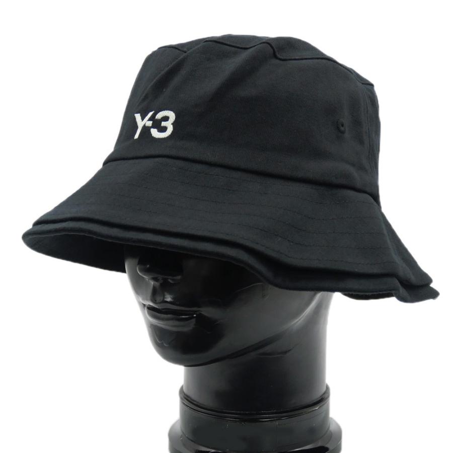 Y-3 ワイスリー バケットハット JN7192 / STRP B HAT ブラック ロゴ