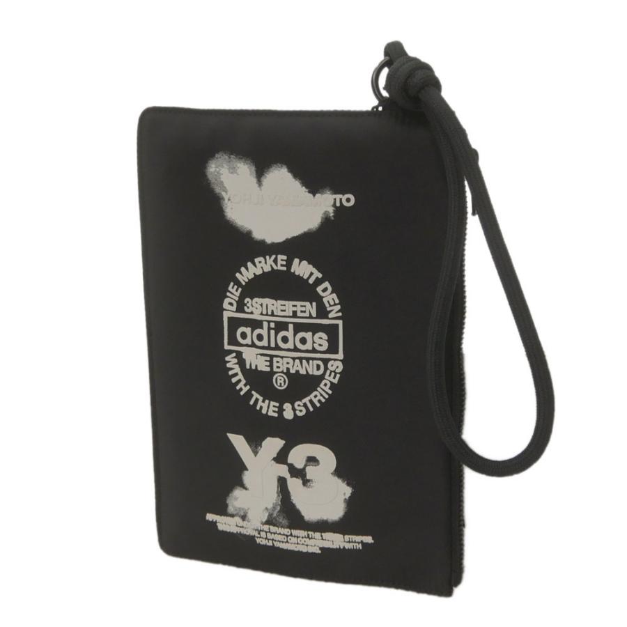 Y-3 ワイスリー メンズポーチバッグ KA2305 POUCH ブラック : TRE
