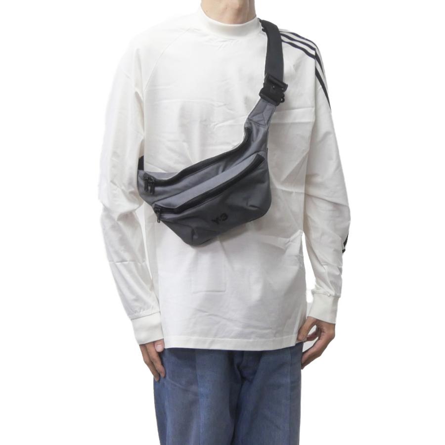 Y-3 ワイスリー メンズボディバッグ KC0807 Y-3 FANNY PACK グレー 2025秋冬新作 Y-3 ワイスリー メンズボディバッグ KC0807 FANNY PACK グレー : TRE