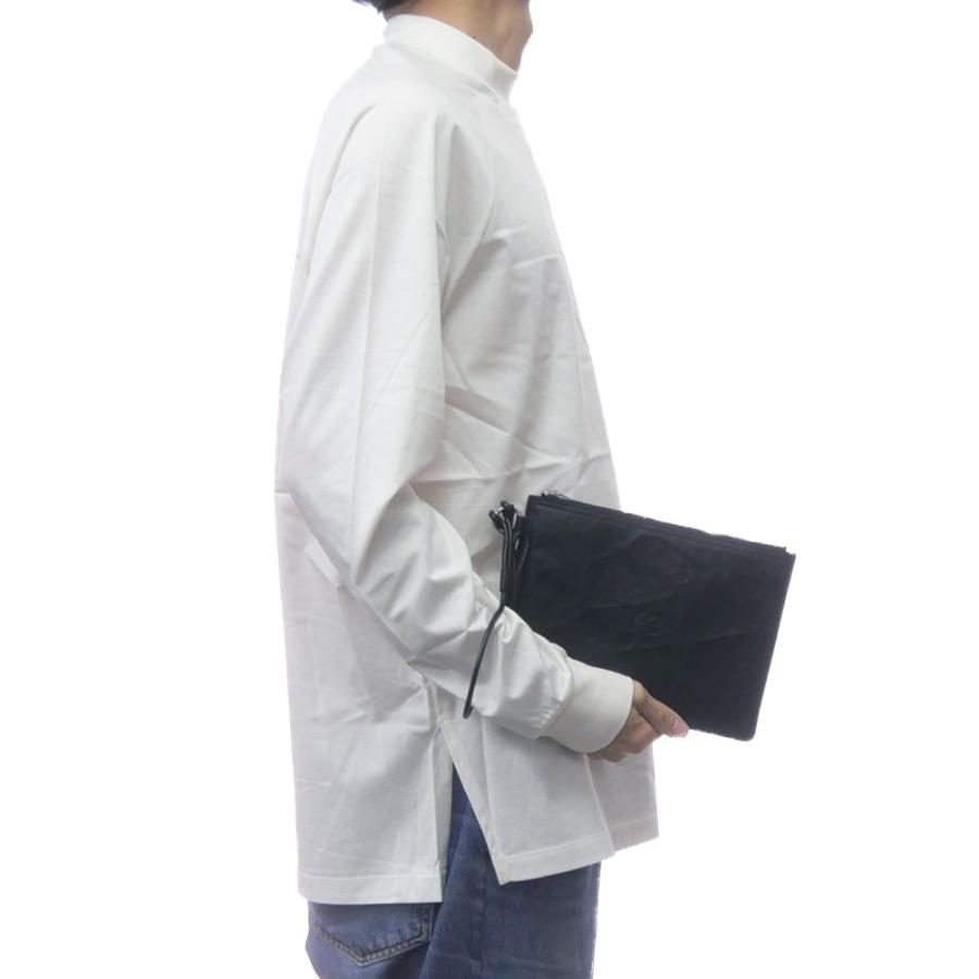 Y-3 ワイスリー メンズ レザー ポーチ JD2896 POUCH ブラック ロゴ 型
